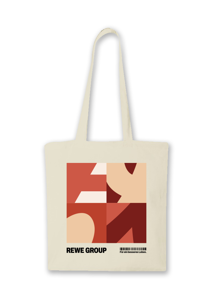 REWE GROUP Shopperbeutel natur